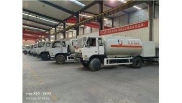 12cbm LPG Filling Truck with Dispenser