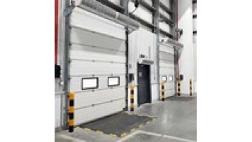 wind resistant industrial sectional lifting door set design sliding door industrial1