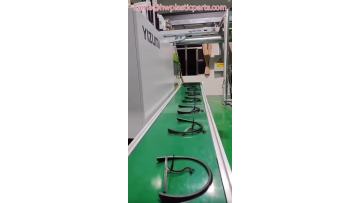 Black frame plastic parts injection