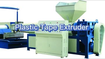 High-Speed Plastic Tape Extruder Machine