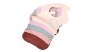 Bpa Free Reusable Silicone Feeding Bib Adjustable Silicon Baby Eating Bib1