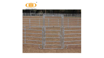 Horse round paddock fence1