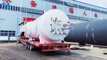 Vacuum Insulated LOX Vessel