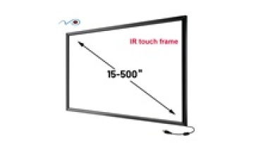 Factory price 65 inch anti vandal touch screen infrared IR touch screen frame overlay kits for monitor/kiosk1