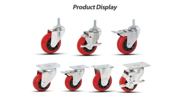 Medium Duty Industrial PU Caster Wheel