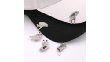 Factory Custom Cap Clip High Quality Metal Golf Hat Clip with Logo Design Golf Ball Marker Hat Clip1