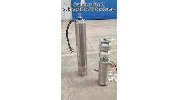Stainless Steel Submersible Deep Well Water Pump