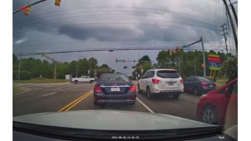 C6S Dashcam recording video