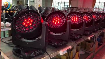 37x15w Led wash moving head light
