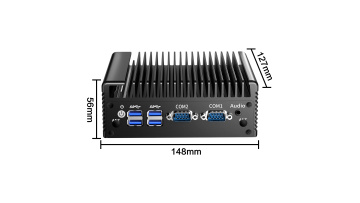Intel I3-7100U Professional Industrial Mini Pc (TF-I3-7100U-2C-2L）