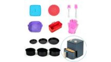 2023 New Arrival Air Fryer Accessories Food Safety Air Fryer Accessories Sets Stainless Steal Steam Rack Air Fryer Grill.1