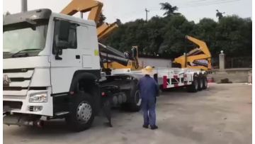 Side Lifter Container Trailer