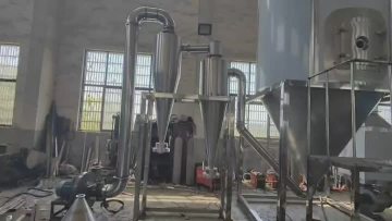 spray dryer finished in advance 