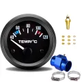 52mm Gauge Car Motor Water Temperature Gauge 40-120 C Water Temperature Gauge Adaptor Joint Pipe Sensor Radiator NPT 1/8