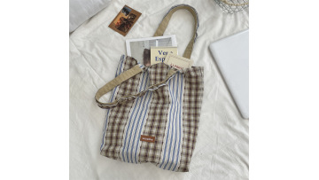 Lattice Canvas Bag