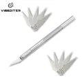 #11 Metal Scalpel Knife Tools Kit Non-Slip Blades Steel Engraving Knife Mobile Phone DIY Repair Hand Tools