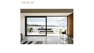 ODICK Minimalist design aluminium sliding door tempered glass sliding door1