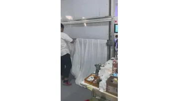 Yuyi LED Light Quality Checking Curtain Fabric Cutting Machine Hoist Semi-Automatic 1.2kw Power 220vvoltage 1 Year Warranty1