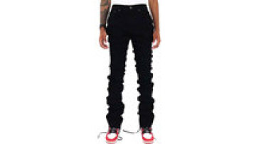 Street Wear Stylish Custom Skinny Leggy Slim Fit Denim Jeans Pant For Man1