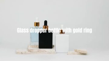 Square dropper bottle