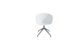 Customized Cafes Office Restaurant Furniture Backrest Leisure Plastic Dining Chair With Wheels