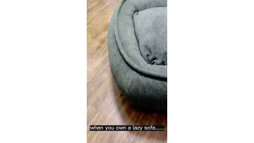 Foldable lazy sofa bed floor chair