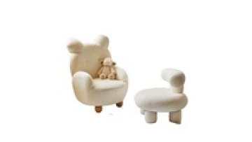 Cute Cartoon Mini Lazy Sofa - Bear Shape Kid's Chair1