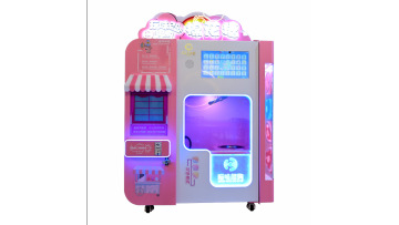 Commercial Candy Vending Automatic For Sale Sugar Sticks Guangzhou Trade Full Making Coin Operated Popcorn Cotton Candy Machine1