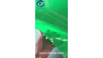 Green Silicone Rubber Sheet