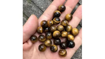 Popular Natural 8mm Yellow Tiger Eye Round Smooth Gemstone Loose Beads Strand Wholesale1