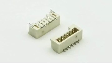 1.25mm Pitch Wafer Vertical SMT  LED Pin header Connector 6P