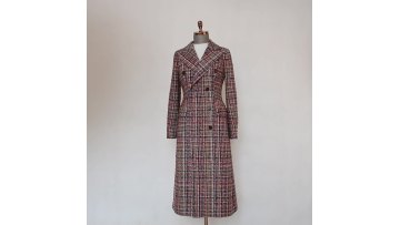 Elegant woman long coat over coat for women tweed coat designs women1