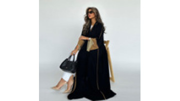 MQ139 Muslim Fashion Abaya Dubai Kaftan Dress Designs  Muslim Women Kimono  Abaya Islamic Clothing1