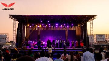 Hydraulic Mobile Stage Trailer for Gospel Events & Crusades | ST150ProMax15×12×8m in Zambia