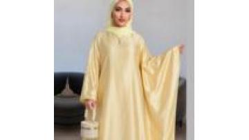 2025 Latest Design Abaya for Women Dubai Islamic Abaya Clothing Muslim Dress Kaftan Bat Sleeve Islamic Modern Abaya Wholesale1