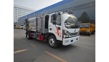 Premium Quality Dongfeng 4X2 8cbm 165HP High-Efficiency Self-Loading Refuse Truck1