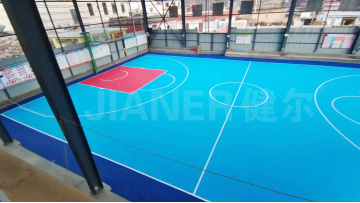 outdoor PP basketball court tiles