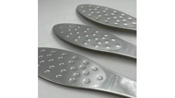 Wholesale stainless steel foot file with non-slip handle1