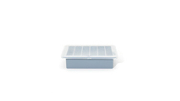 Large   Easy Release Rectangle Silicone Butter Mold Tray with Lid1