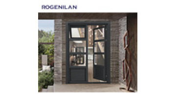 American Modern White Side Hung Door Exterior Home Room Door Anti-theft Door1