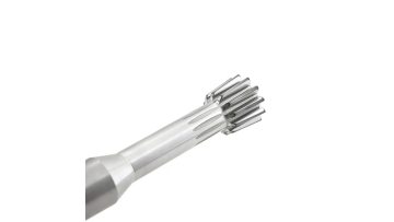 Tapered shank straight tooth shaper - low tooth co