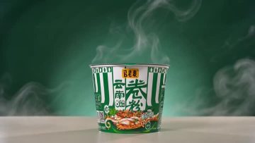 Spicy Sour Beef Flavor Rice Noodles Rooll