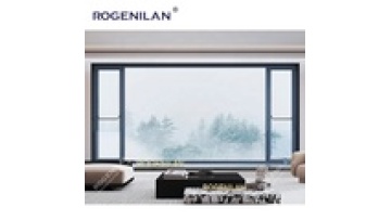 Energy saving design interior aluminum window hurricane impact Smart waterproof sound insulation glass Parallel windows1