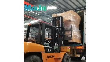 molded fiber tableware machinery shipment