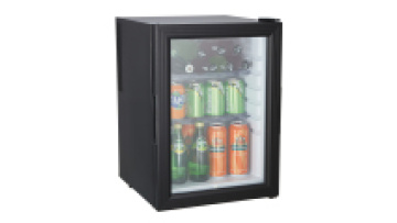 SC-40SAF Silent Minibar 40L: Thermoelectric Glass Door Mini Bar Showcase1