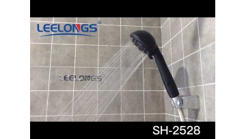Amazon Hot Sales Full Chrome 6 Functions High Pressure Power Mist Spray Handheld Double Shower Head1