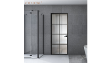 French style front high quality double glazed aluminium double opening panel casement door1