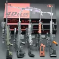 DIY 4D 5pcs/lot 1:6 Mini Plastic Toy Gun Military pistol Assembly Model Intelligence Building Block Simulation Toy Gun Best Gift