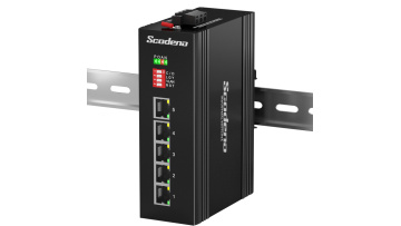 5 Port Industrial Unmanaged Ethernet PoE Switch