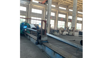 steel pole gas welding